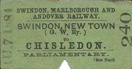 Swindons Other Railway - ticket